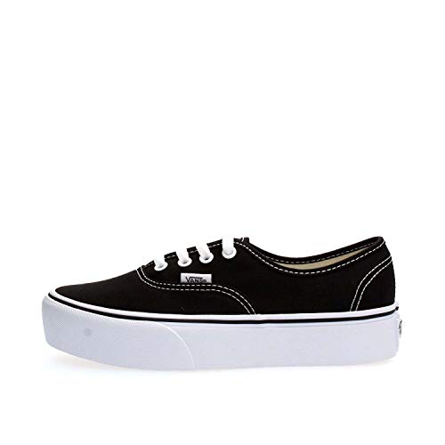 Vans Unisex Authentic Platform 2.0 Sneaker, Schwarz (Black Blk), 36 EU von Vans