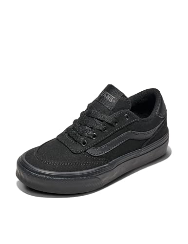 Vans Unisex Kinder Brooklyn Ls Sneaker, Canvas Schwarz Schwarz von Vans