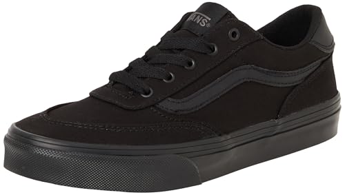 Vans Unisex Kinder Brooklyn Ls Sneaker, Canvas Schwarz Schwarz von Vans