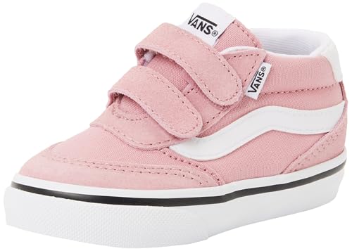 Vans Unisex Kinder Brooklyn Mid V Sneaker, Pink Dawn von Vans