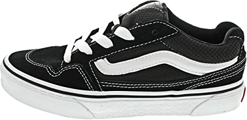 Vans Unisex Kinder Caldrone Sneaker, Suede Mesh Black White, 34.5 EU von Vans