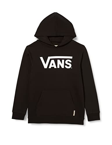 Vans Unisex-Kinder Classic PO Hooded Sweatshirt, Black, S von Vans