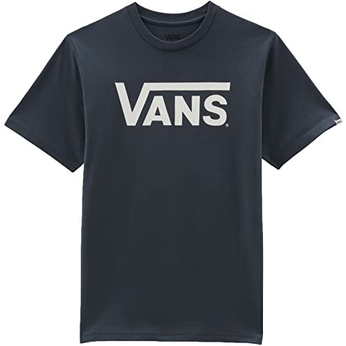 Vans Unisex-Kinder Classic T-Shirt, Indigo-Marshmallow, L von Vans