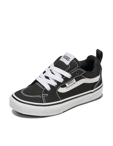 Vans Jungen Unisex Kinder Filmore Sneaker mit hohem Kragen, Schwarz und Weiß, 34 EU von Vans