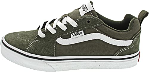 Vans Unisex Kinder Filmore Sneaker, Suede Canvas Grape Leaf White, 34.5 EU von Vans