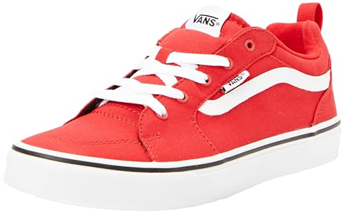Vans Unisex Kinder Filmore Sneaker, Vans Embroidery Red White, 33 EU von Vans