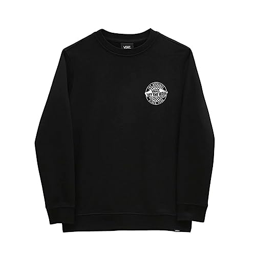 Vans Unisex-Kinder OTW OG 66 Crew Sweatshirt, Black, M von Vans