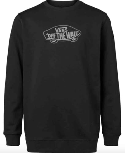 Vans Unisex-Kinder Off The Wall Board Crew Ii-B Sweatshirt, Black, 8-10 Years von Vans