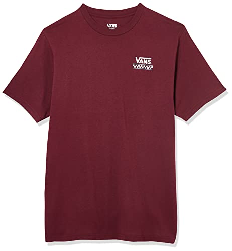 Vans Unisex-Kinder Stackton T-Shirt, Burgundy, XL von Vans