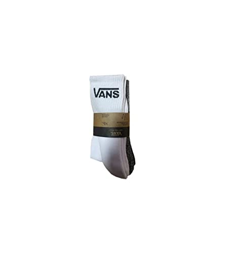 Vans Unisex Kinder Vans Crew (Us 1-6, 3-pack) herrensocken, White-Multi, 16 EU von Vans