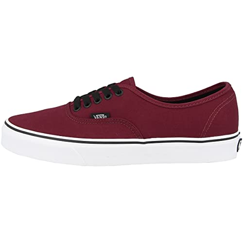 Vans Unisex UA Authentic Sneaker, Rot Port Royale Black, 35 EU von Vans