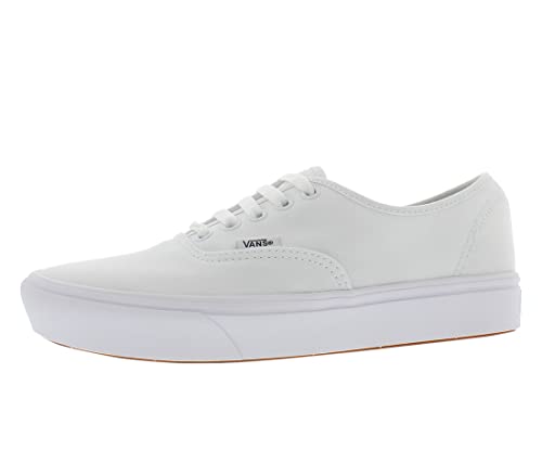 Vans Unisex Ua Comfycush Authe, 5, Medium Sneaker, Weiß ((Classic) True Vnvng), 36/37 EU von Vans