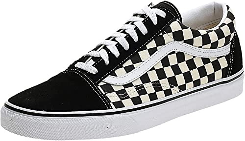 Vans Unisex VN0A38G1P0S1-140 Sneaker, Black Beige Checked, 47 EU von Vans