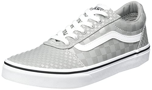 Vans Ward Seasonal Sneaker, (Tonal Mix Check) Drizzle/White, 34 EU von Vans