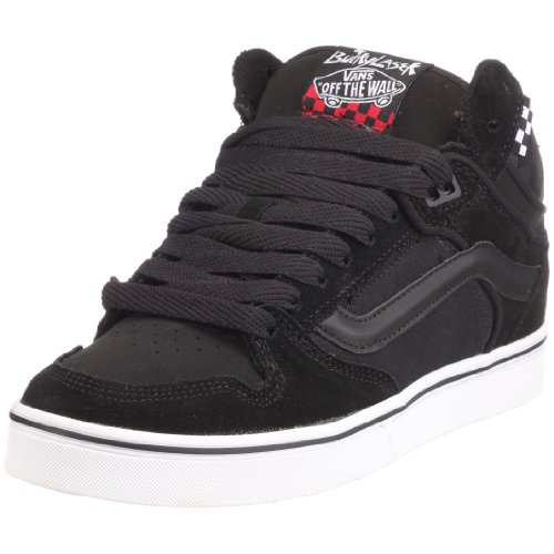 Vans VJK7BWT M BUCKY V MID, Herren Sneaker, Schwarz (Black/White/Red), EU 40.5 von Vans