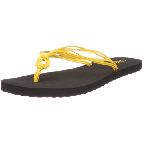 Vans VL94TAQ Damen Sandalen/Bade-Sandalen Gelb (True Yellow) EU 42.5, (US 11.0) von Vans