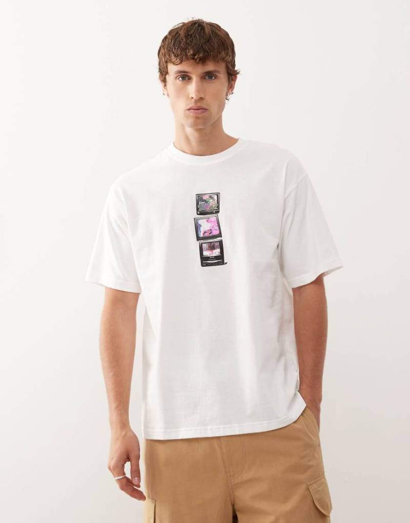 Vans - Vee - T-Shirt in Weiß von Vans