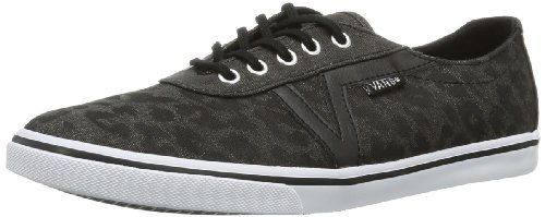 Vans W DIXIE (CHEETAH)BLK/SL VUDR3L3 Damen Sneaker, Schwarz ((Cheetah)Blk/Sl), EU 39 (US 8.5) von Vans