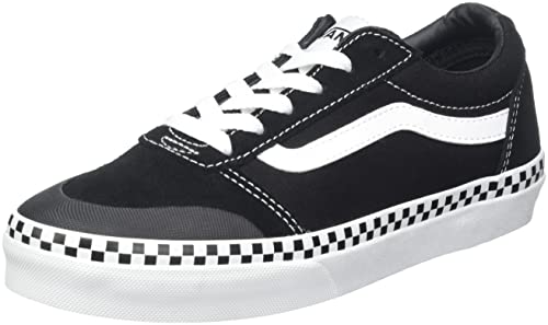 Vans Ward DW Sneaker, Checker Foxing Black, 38 EU von Vans