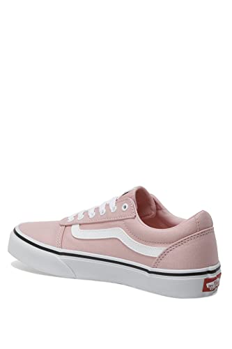 Vans Mädchen Ward Canvas Sneaker, Canvas Powder Pink White, 35 EU von Vans