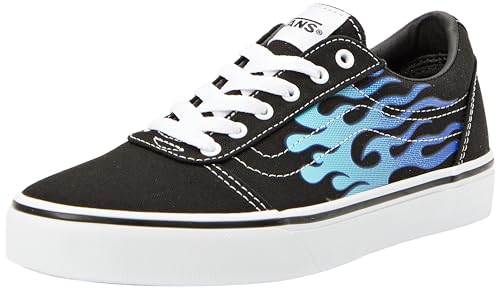 Vans Ward Sneaker, Flame Black/White, 24 EU von Vans