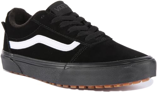 Vans Ward VansGuard Sneaker, Suede Black/Black, 38 EU von Vans