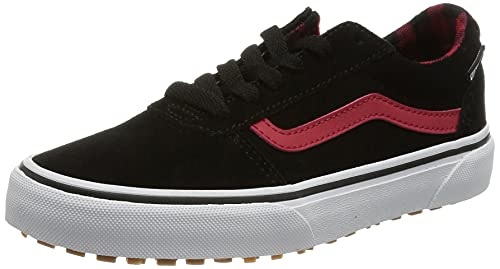 Vans Ward VansGuard Sneaker, (Suede) Black/red Plaid, 34 EU von Vans