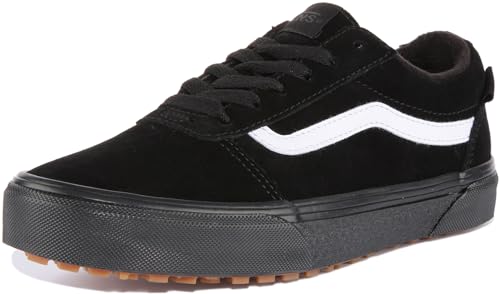 Vans Ward Vansguard Sneaker, Suede Black/Black, 32 EU von Vans