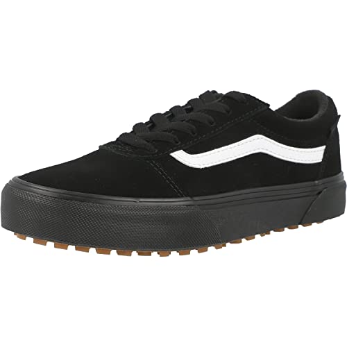 Vans Unisex Kinder Ward Vansguard Sneaker, Suede Black Black, 34 EU von Vans