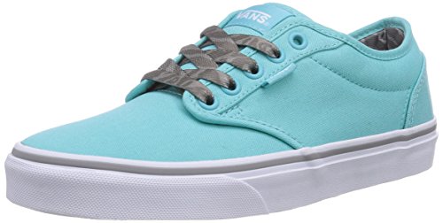 Vans Women Atwood Low-Top, Türkis ((Animal) Blue Ra F6K) von Vans