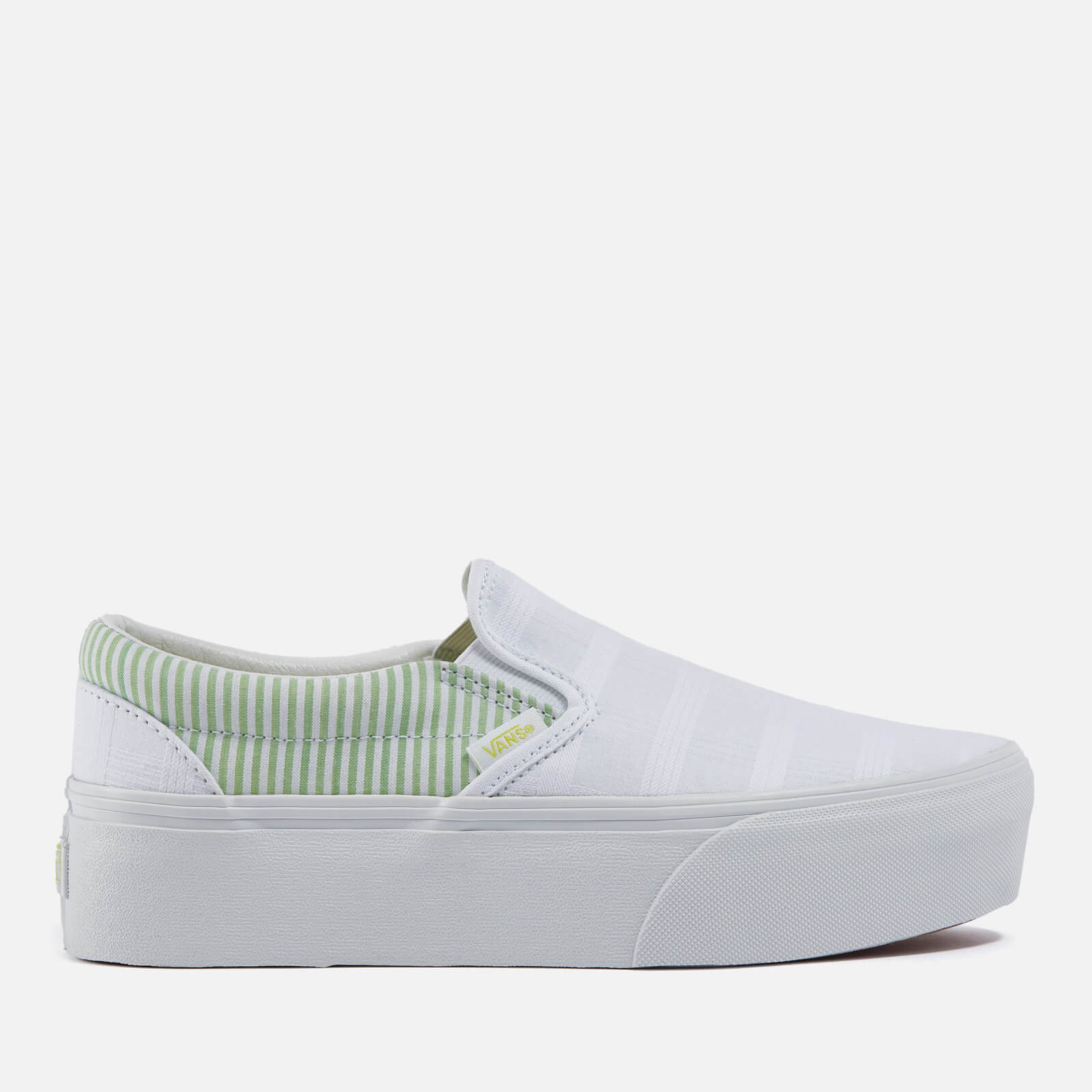 Vans Women's Summer Picnic Classic-Slip On Stackform Trainers - 4 von Vans