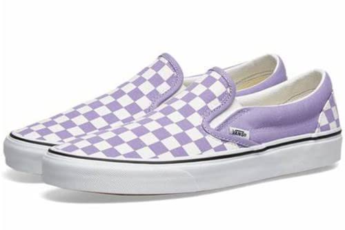 Vans Women's UA Classic Slip-On Sneakers, Lila (Fuchsia Purple/True White), 41 EU von Vans