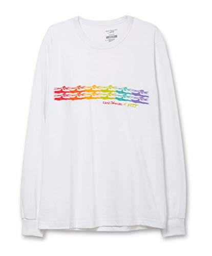 Vans X Chris Johanson Wave Longsleeve - Vintage White - M von Vans