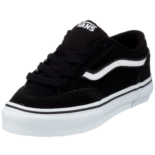 Vans Y HOLDER VHJ563M, Unisex - Kinder Sneaker, schwarz, (Black/White/Whi), EU 32, (US 1.5), (UK 1) von Vans