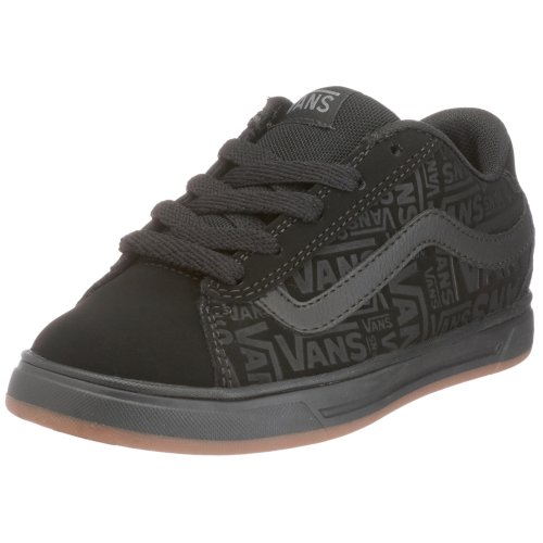 Vans Y MACGYVER VDDNX7B, Unisex - Kinder Sportschuhe - Skateboarding, schwarz, ((SCATTERED) black/black ), EU 30.5, US 13 von Vans