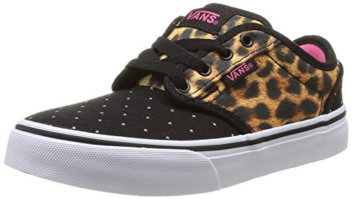 Vans Z Atwood (Cheetah), Damen Sneaker Schwarz Noir (Black/Studs) 34 von Vans