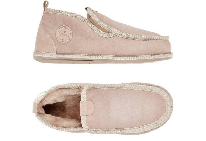 Vanuba BOND Herren Hausschuh Echtleder Hüttenschuhe/Winter-Hausschuhe/Gefüttert von Vanuba