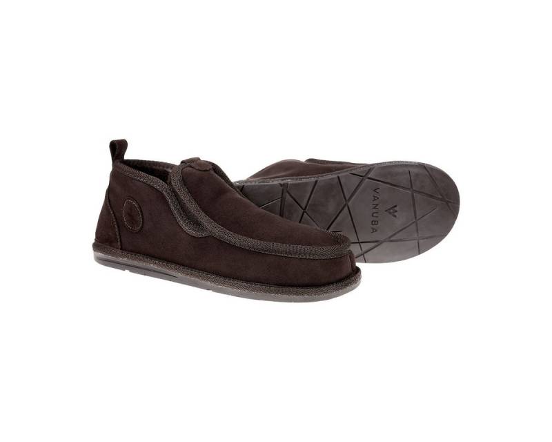 Vanuba BOND Herren Hausschuh Lammfell Hausschuhe, zum schlupfen, Gummisohle von Vanuba