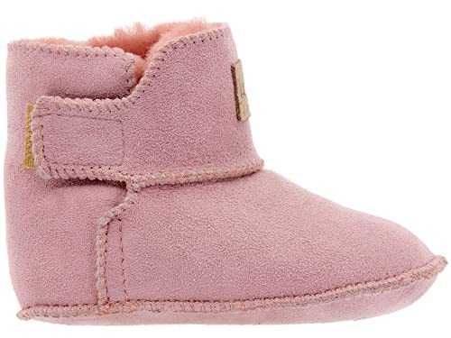 Vanuba - Kinder Hausschuhe Kiko 20 EU, Lammfell Winterschuhe, Baby Schuhe, Junge und Mädchen, Echtleder, Handgefertigt, Warme - Rosa von Vanuba