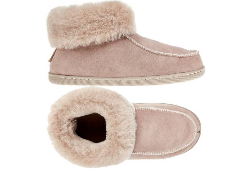 Vanuba PEPPIN Herren Hausschuh Echtleder Hüttenschuhe/Winter-Hausschuhe/Gefüttert von Vanuba