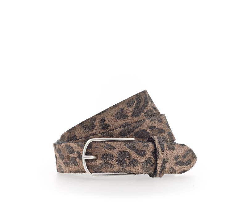 Vanzetti - * Echtleder-Kindergürtel in 25 mm * schlichte Dornschließe in mattem Silber * modischer und entsp... taupe-dunkelbraun | 2025-... von Vanzetti