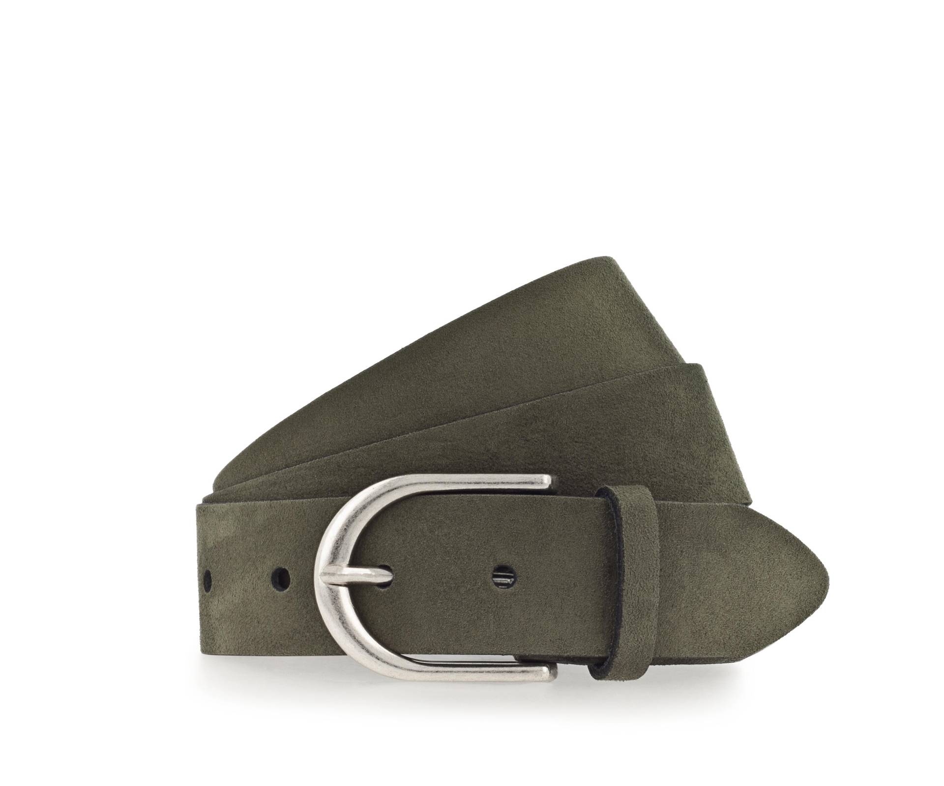 Vanzetti - * Velours-Damengürtel in 35 mm * schlichte Dornschließe in glänzendem Silber * femininer und modi... grün | 2025-49nos 01.12.2... von Vanzetti