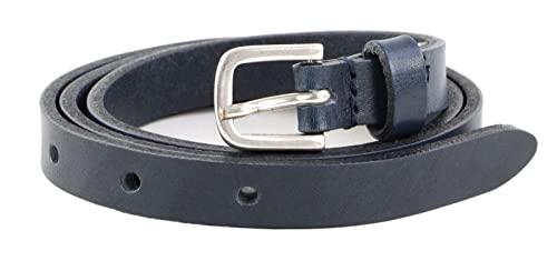 Vanzetti 15mm Leather Belt W70 Marine von Vanzetti