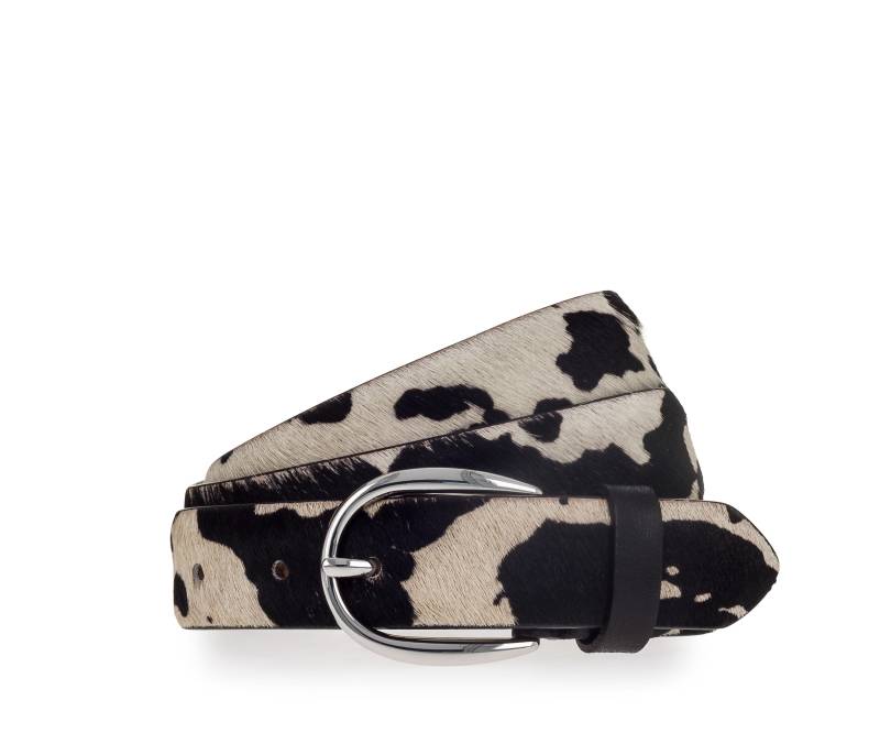 Vanzetti - 30 mm Ledergürtel schwarz-weiß | 2025-47nos 17.11.2025-24. - Gr. - 80 von Vanzetti