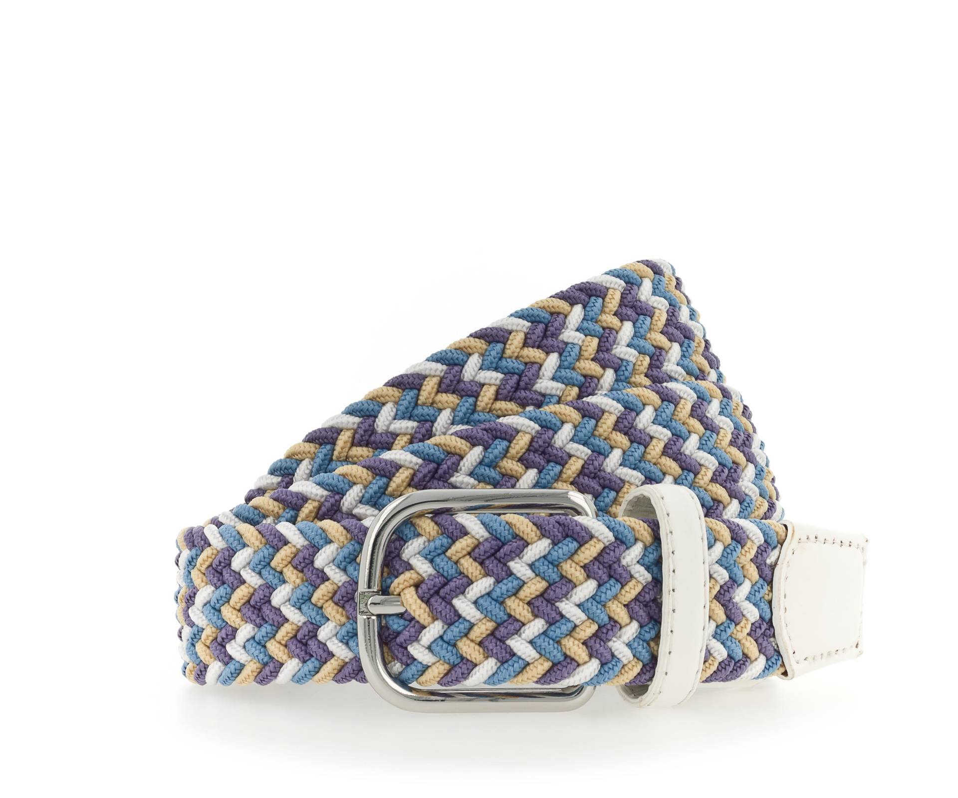 Vanzetti - 35 mm Bandgürtel hellblau-weiß | 2025-50nos 08.12.2025-15 - Gr. - 100 von Vanzetti