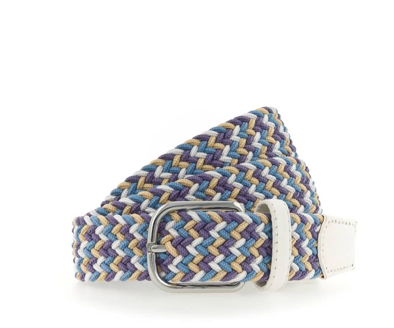 Vanzetti - 35 mm Bandgürtel hellblau-weiß | 2025-50nos 08.12.2025-15 - Gr. - 95 von Vanzetti