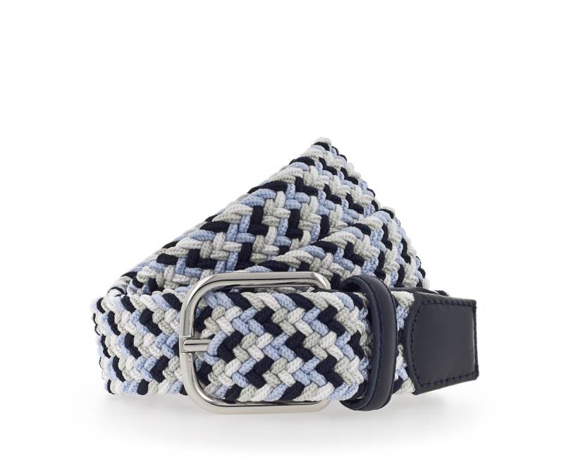 Vanzetti - 35 mm Bandgürtel marine-weiß | 2025-48nos 24.11.2025-01.1 - Gr. - 85 von Vanzetti