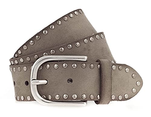 Vanzetti 40mm Leather Belt W100 Taupe von Vanzetti