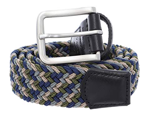 Vanzetti A Day at the Seaside 35mm Stretch-Strapbelt W110 Blue Green von Vanzetti