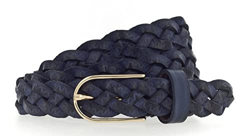 Vanzetti Braided Women's Belt W75 Navy von Vanzetti